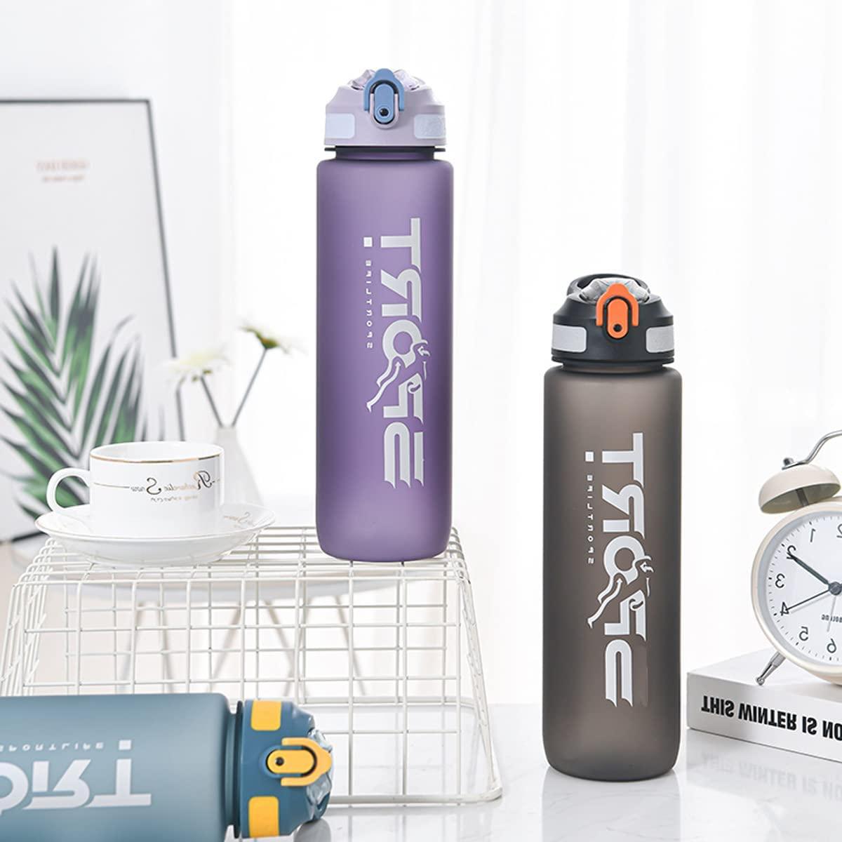 Sport Print Water Bottle Gym Water Bottle For Outdoor, School, Office, Jogging 1000 ml Sipper